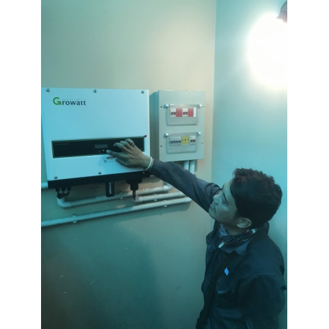 Bộ hòa lưới năng lượng mặt trời 1 pha 3kWp - Pin Mono 370Wp-72M