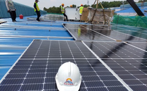 Cập nhật tiến độ thi công hệ NLMT 1MW tháng 10/2020