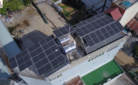 Hệ Growatt 15kWp Pin Canadian Q7 TP HCM