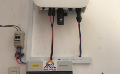 Bộ hoà lưới hệ Growatt 5kWp Nơ Trang Long, Bình Thạnh