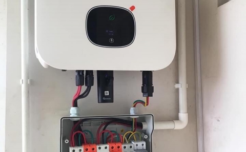 Hòa lưới Điện mặt trời hộ gia đình tại Hẻm 116, Đường 17, Tân Thuận Tây, Q7, TP HCM