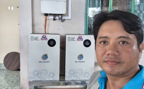 Điện mặt trời lưu trữ 18.5kwp luu tru 30kwh