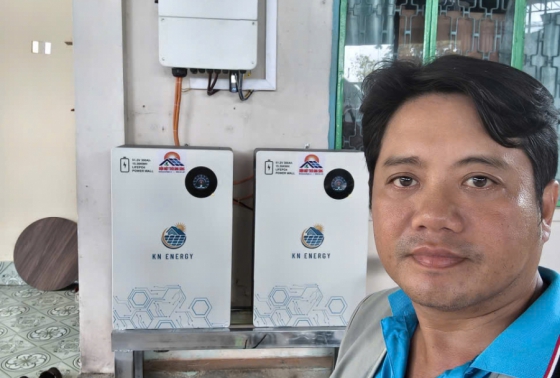 Điện mặt trời lưu trữ 18.5kwp luu tru 30kwh