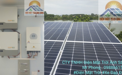 Điện mặt trời lưu trữ 10kw