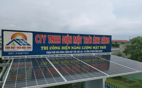 Điện mặt trời bám tải có lưu trữ của VP CTY Điện Mặt Trời Ánh Sáng