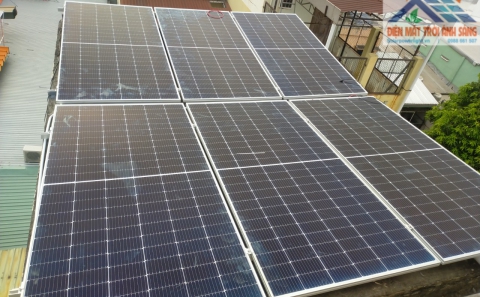 Điện mặt trời bám tải 4kw