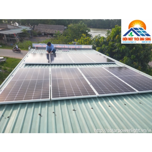 Điện mặt trời lưu trữ  5kw