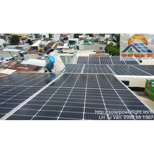 Điện mặt trời bám tải 3pha 10kw