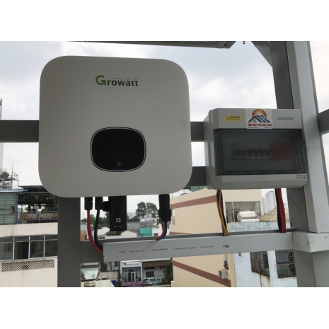 Hòa lưới GROWATT 5kWp 1 pha